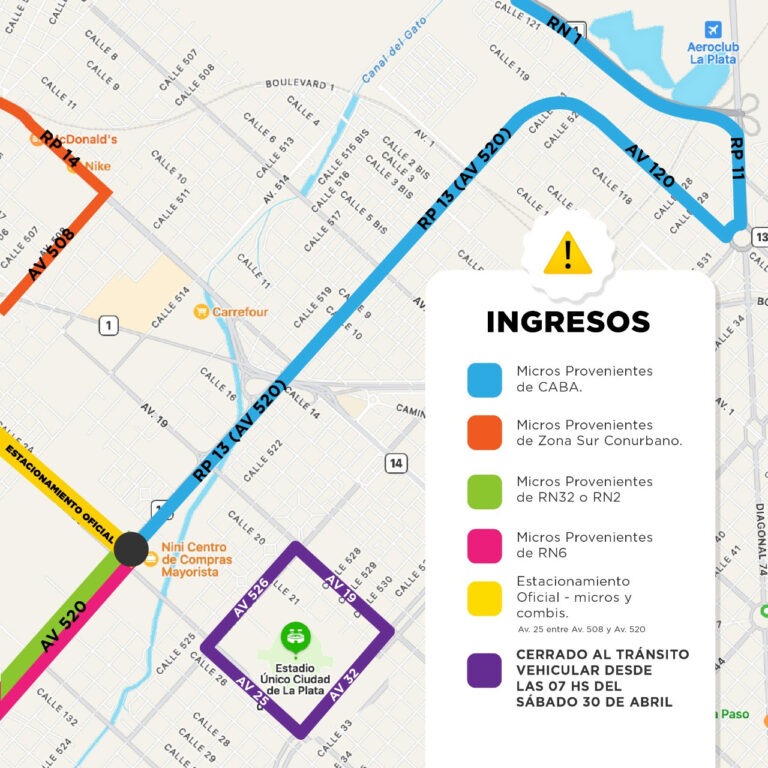 Segundo show de La Renga en el Único: anillo de seguridad, controles y desvíos en el operativo