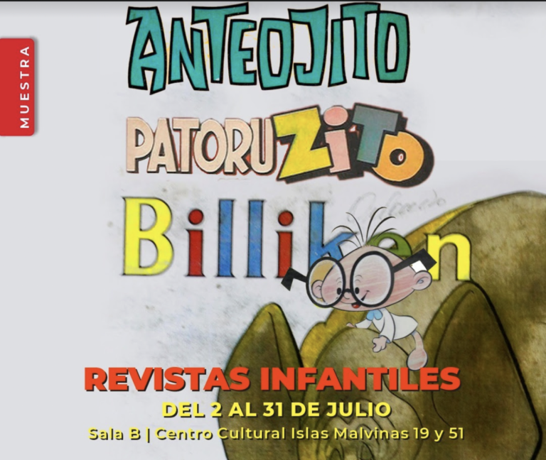 Exhibirán portadas y publicaciones de Billiken, Patoruzito y Anteojito en el Islas Malvinas