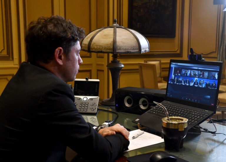 Para Kicillof, JxC «está en una campaña electoral adelantada» y busca «exacerbar la angustia»
