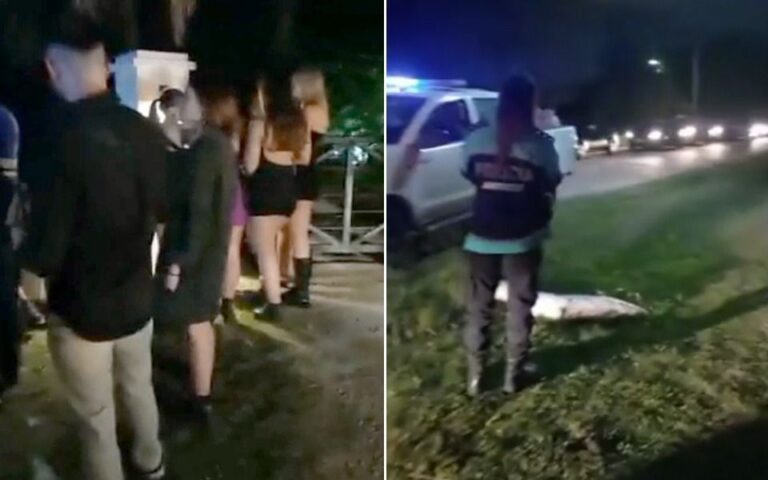 Clausuran una fiesta «clandestina» con más de 800 jóvenes en La Plata