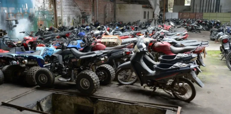 La Plata: detienen a un exempleado municipal que vendía motos secuestradas en operativos