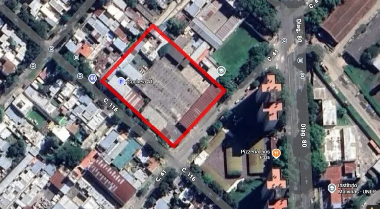 El Estado nacional anunció la subasta de otro inmueble en La Plata de más de 2.000 metros cuadrados