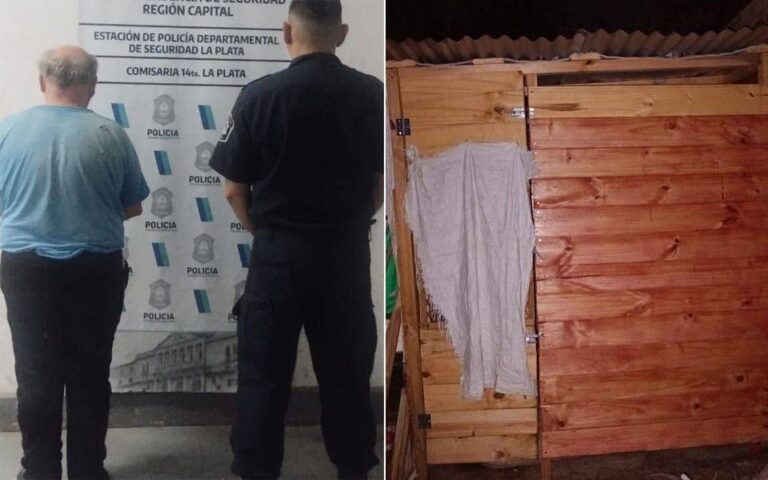 La Plata: arrestaron a un hombre por tener enjaulado a su hijo menor de edad